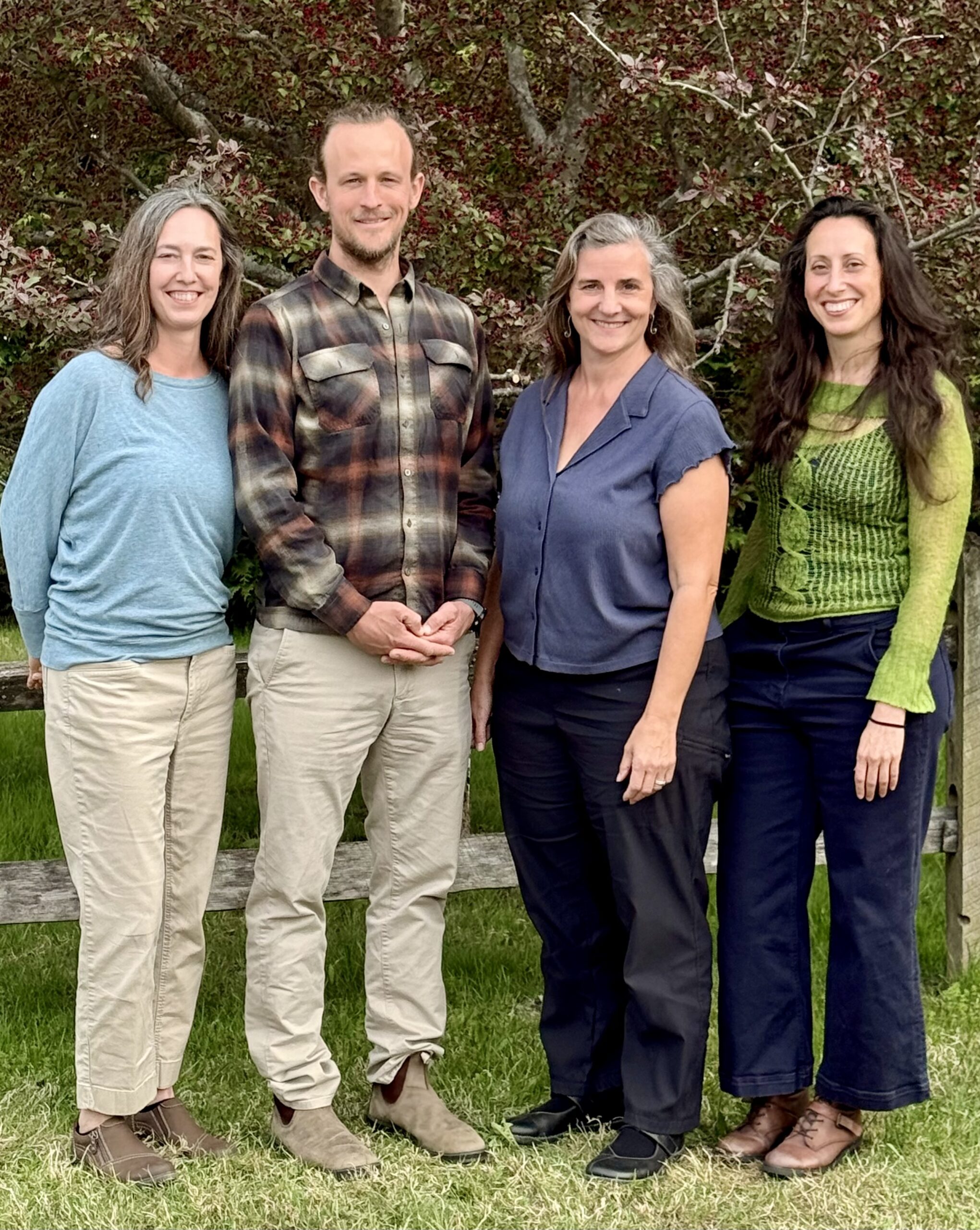Movement Matters somatic therapists - Arin Willey, Jesse Carter, Annabelle Coote, Monica Thomas.